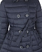 Стёганое двубортное пальто Emporio Armani | Фото 4