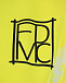 Желтая футболка с принтом тай-дай Forte dei Marmi Couture | Фото 7