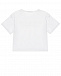 Укороченная белая футболка Calvin Klein | Фото 3