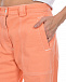 Оранжевые брюки с накладными карманами MSGM | Фото 6