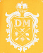 Желтый свитшот с принтом &quot;герб&quot; Dan Maralex | Фото 7