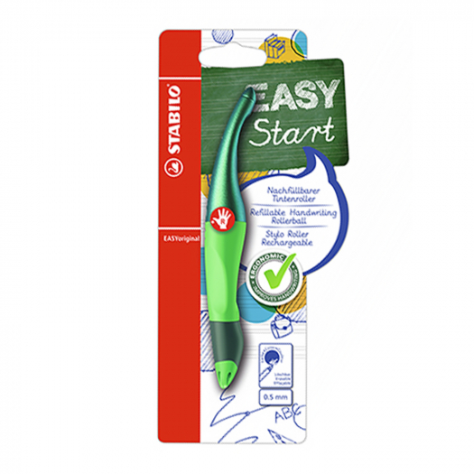 Ручка-роллер EASYoriginal Holograph Edition для правшей, зеленый корпус Stabilo | Фото 1