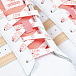 Белые кеды SUPERSTAR W, розовые полоски Adidas | Фото 6