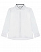 Белая рубашка с контрастным кантом на воротнике Aletta | Фото 2
