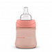 Розовая бутылка с круглой силиконовой соской медленного потока &quot;BASICS&quot;, 150 мл (2 шт) Suavinex | Фото 2