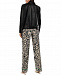 Шелковые брюки с леопардовым принтом  | Фото 3