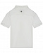 Белая трикотажная рубашка с короткими рукавами Silver Spoon | Фото 3