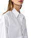 Укороченная белая рубашка MM6 Maison Margiela | Фото 8