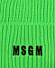 Базовая зеленая шапка MSGM | Фото 3