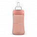 Розовая бутылка с круглой силиконовой соской 3 позиции &quot;BASICS&quot;, 270 мл (2 шт) Suavinex | Фото 2