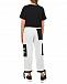 Белые спортивные брюки с черными карманами 5 Preview | Фото 3