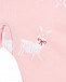 Розовый комбинезон с принтом &quot;альпака&quot; Sanetta | Фото 3