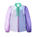 Шелковая блузка в стиле color block Dolce&Gabbana | Фото 1