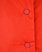 Красное двухстороннее пальто с рюшами  | Фото 10