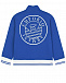 Синяя спортивная куртка с отделкой в полоску Emporio Armani | Фото 2
