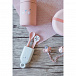 Набор 3 предмета (ложка, держатель для нагрудника, чехол) розовый Suavinex | Фото 5