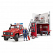 Игровой набор &quot;Пожарная станция с джипом и фигуркой&quot;  | Фото 4