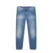 Синие выбеленные джинсы Dondup | Фото 1