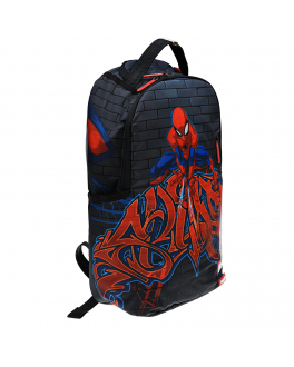 Черный рюкзак с принтом &quot;Человек-паук&quot; SprayGround , арт. 910B3240NSZ | Фото 2