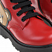 Красные ботинки с флисовой подкладкой Moschino | Фото 6