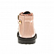 Розовые ботинки на молнии и шнуровке Walkey | Фото 3