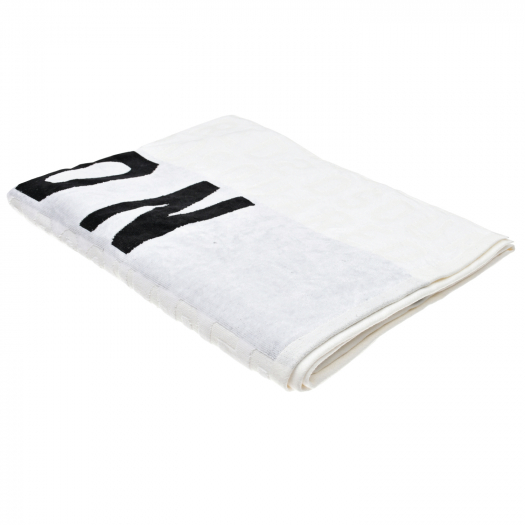 Белое полотенце с лого Dsquared2 | Фото 1