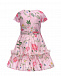 Платье со сплошным цветочным принтом Monnalisa | Фото 2
