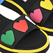 Босоножки с разноцветными сердцами Stella McCartney | Фото 6