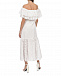 Белое платье с воланом Charo Ruiz | Фото 3