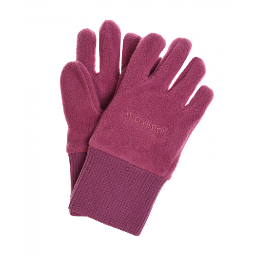 Розовые флисовые перчатки MaxiMo | Фото 1