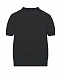 Черная футболка-поло с вышивкой &quot;молния&quot; Neil Barrett | Фото 2