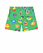 Зеленые шорты для купания с принтом &quot;обезьяны&quot; Stella McCartney | Фото 2