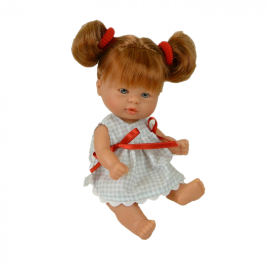 Кукла Пупсик в клетчатом платье, 20 см ASI | Фото 1