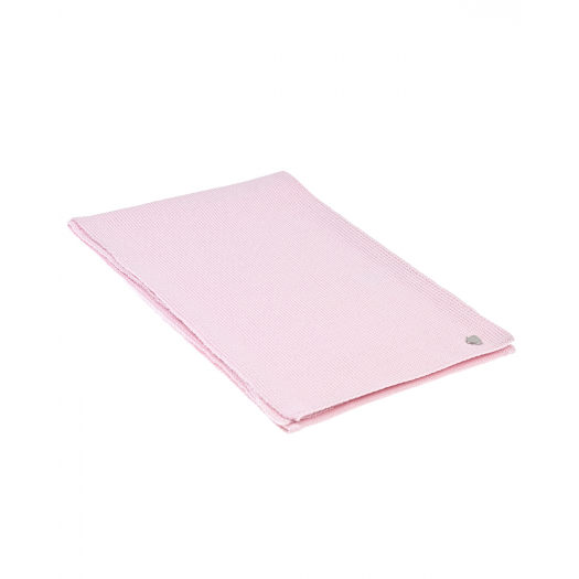 Розовый шарф из шерсти 155х25 см Il Trenino | Фото 1