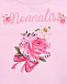 Свитшот с розой со стразами Monnalisa | Фото 3