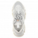 Белые кроссовки с логотипом Moncler | Фото 4