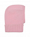 Розовая шапка-шлем с декором &quot;кошка&quot; Il Trenino | Фото 2