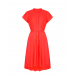 Красное платье с кулиской для беременных Attesa | Фото 1