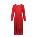 Красное платье для беременных с поясом Attesa | Фото 1