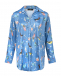 Блуза с принтом &quot;птицы&quot; Pietro Brunelli | Фото 1