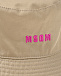 Бежевая панама с розовым лого MSGM | Фото 3