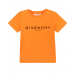 Оранжевая футболка прямого кроя  | Фото 1