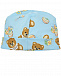 Комплект: комбинезон, слюнявчик и шапка, голубой Moschino | Фото 5