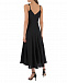 Приталенное черное платье 120% Lino | Фото 4