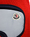 Красная шапка с декором &quot;лыжная маска&quot; Moncler | Фото 3