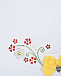 Белая косынка с желтым бантом Il Trenino | Фото 3