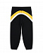 Черные спортивные брюки color block No. 21 | Фото 2