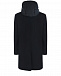 Черное пальто с капюшоном Fendi | Фото 2