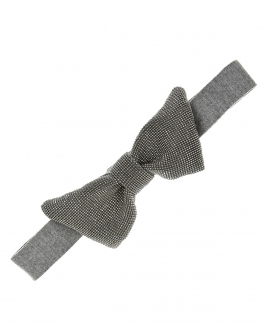 Серый галстук-бабочка Brunello Cucinelli Серый, арт. BT226W801B C272 | Фото 1