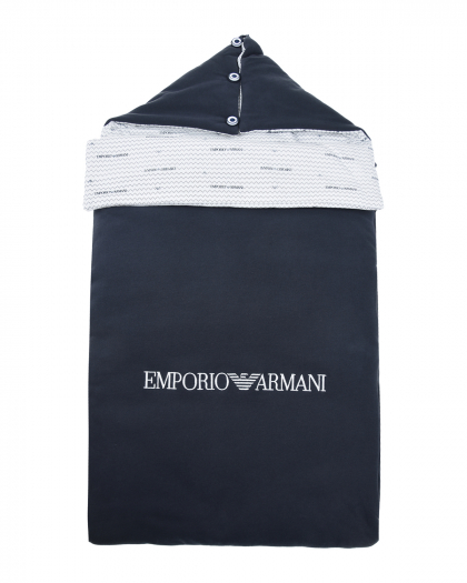 Конверт из хлопка с логотипом Emporio Armani | Фото 1